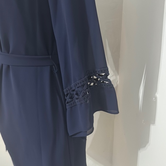 Elegant Navy Blue Dress - Picture 7 of 10